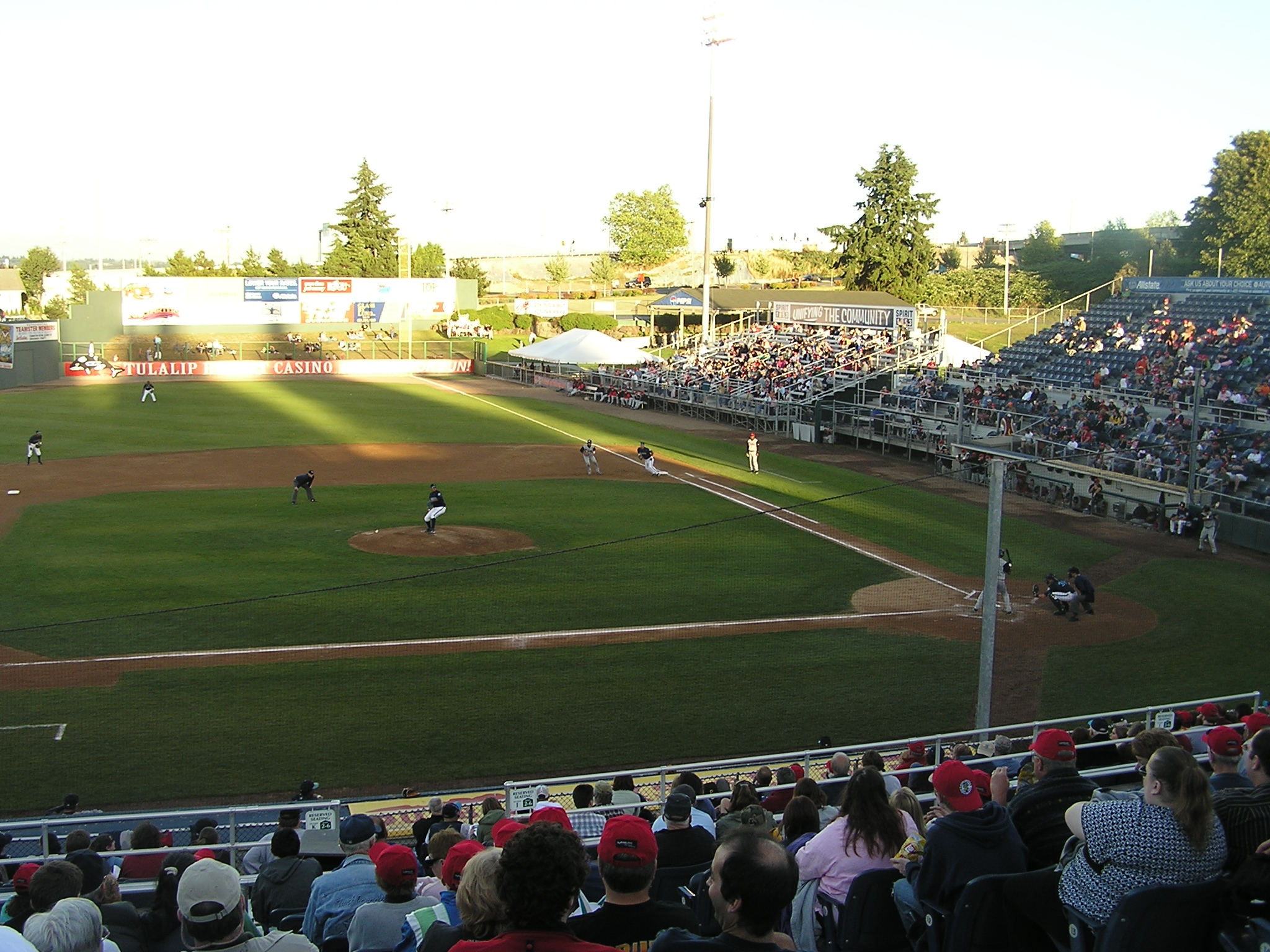 A view from the 3rd base side - Everett Washington